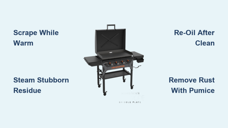 How to Clean a Blackstone Grill