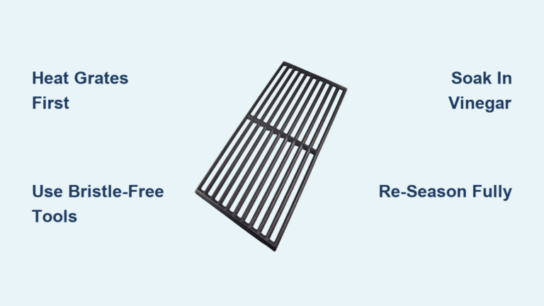 How to Remove Rust From Cast Iron Grill Grates
