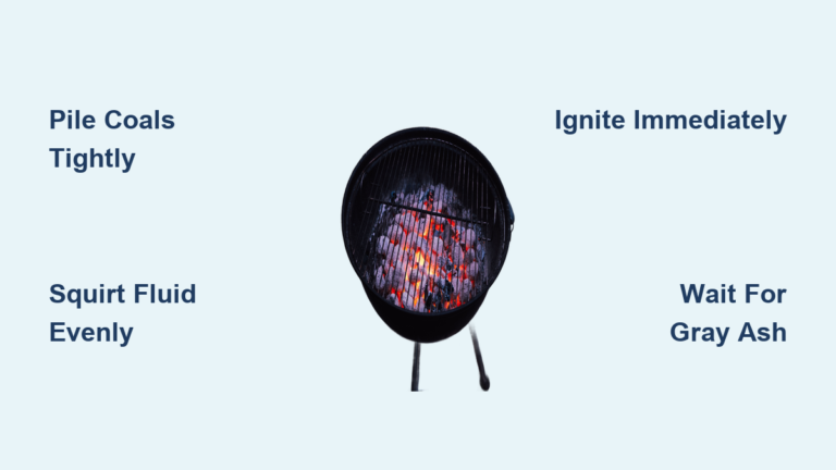 How to Light a Charcoal Grill with Lighter Fluid