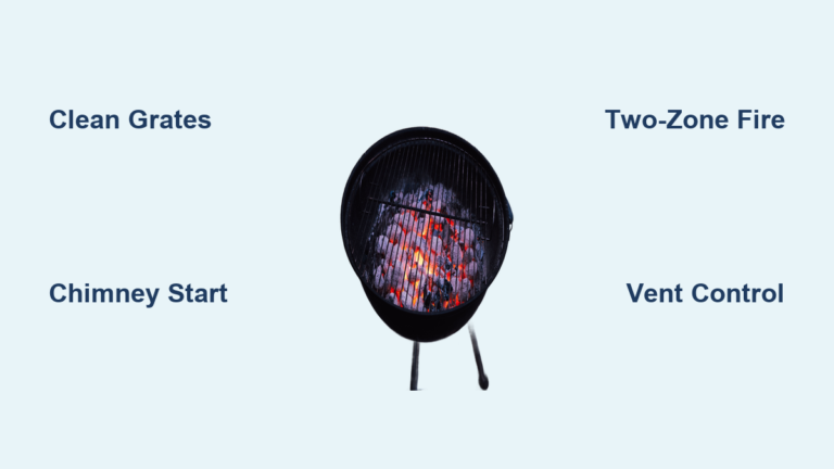 How to Prepare a Charcoal Grill