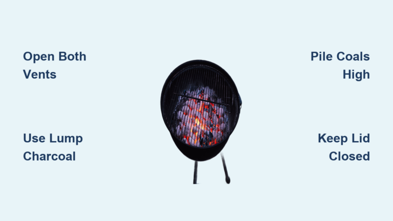 How to Make a Charcoal Grill Hotter