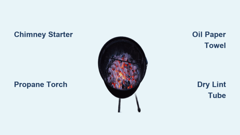 How to Start a Charcoal Grill Without Lighter Fluid