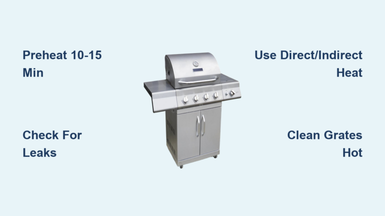 How to Use a Gas Grill: Quick Steps