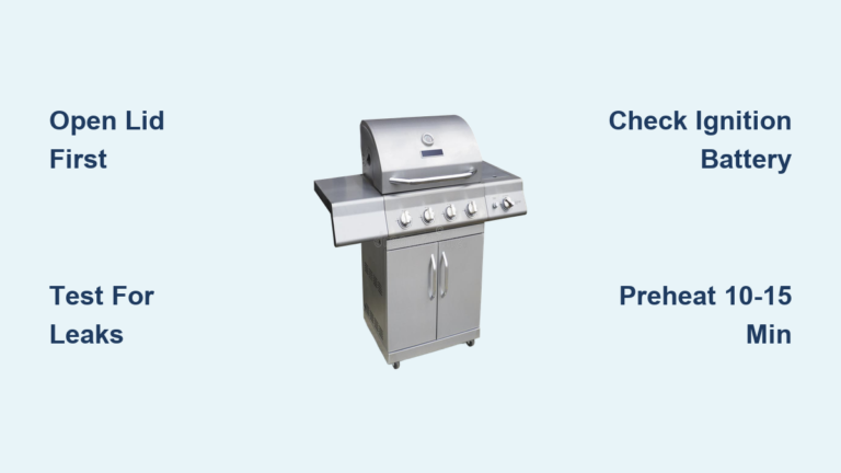 How to Start a Gas Grill: Quick Steps