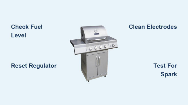 How to Fix Gas Grill Not Lighting