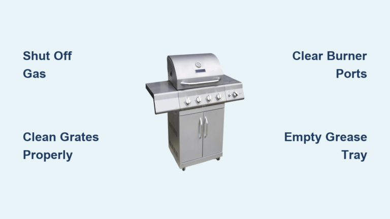 How to Clean a Gas Grill