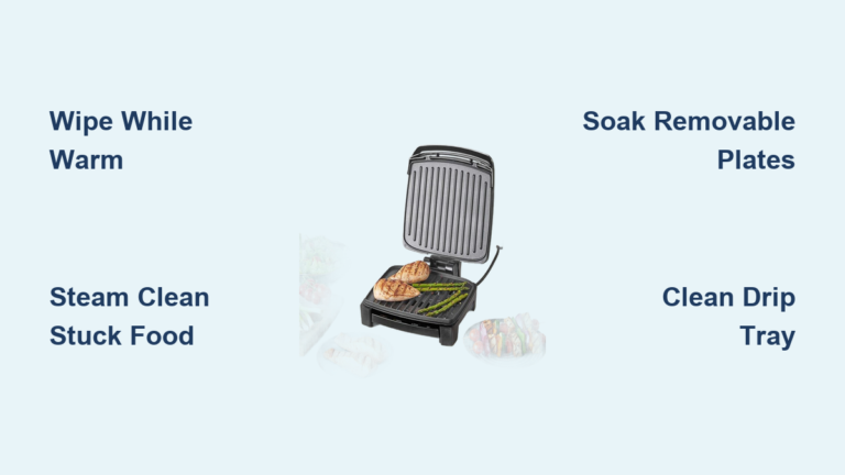 How to Clean a George Foreman Grill