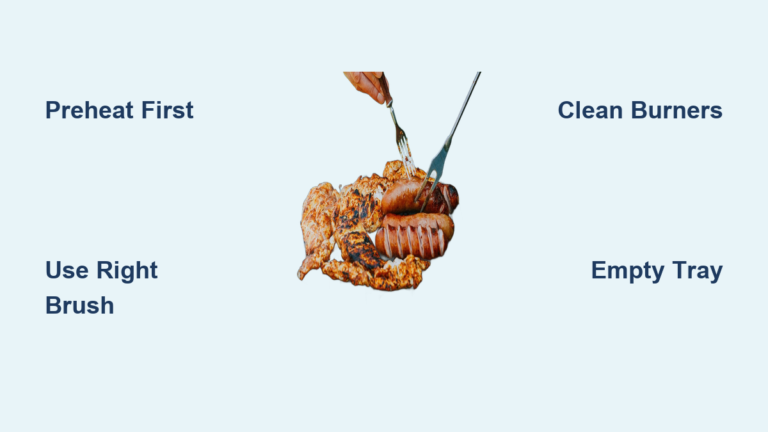 How to Clean the Inside of a Grill