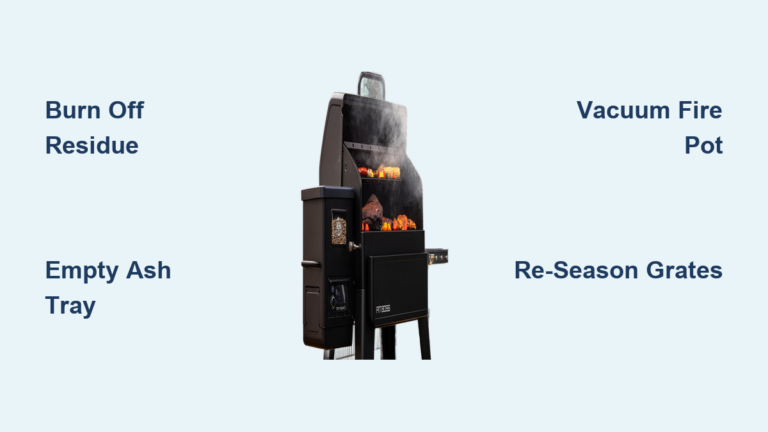 How to Clean a Pit Boss Pellet Grill