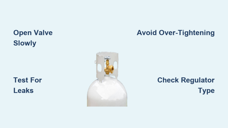 How to Connect a Propane Tank to a Grill